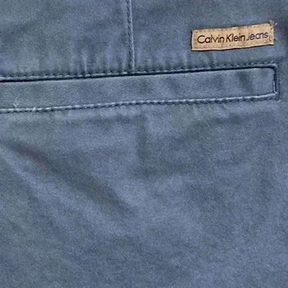 New! Calvin Klein Jeans Men’s Shorts Blue Size 16 NWOT - Picture 5 of 5